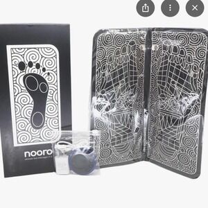 Nooro Black Electronic Foot Massager Pad – Portable TENS Foot Therapy